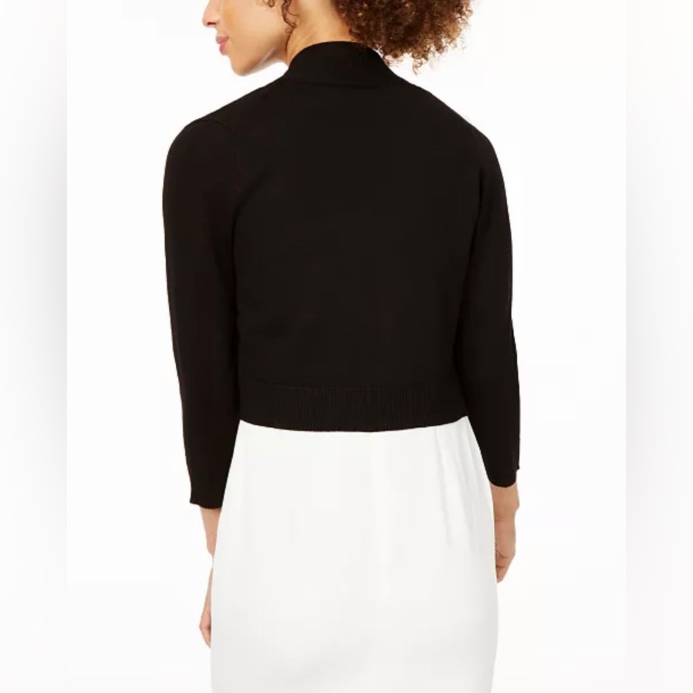 NWT Calvin Klein Cropped Open-Front Cardigan NWT - image 2